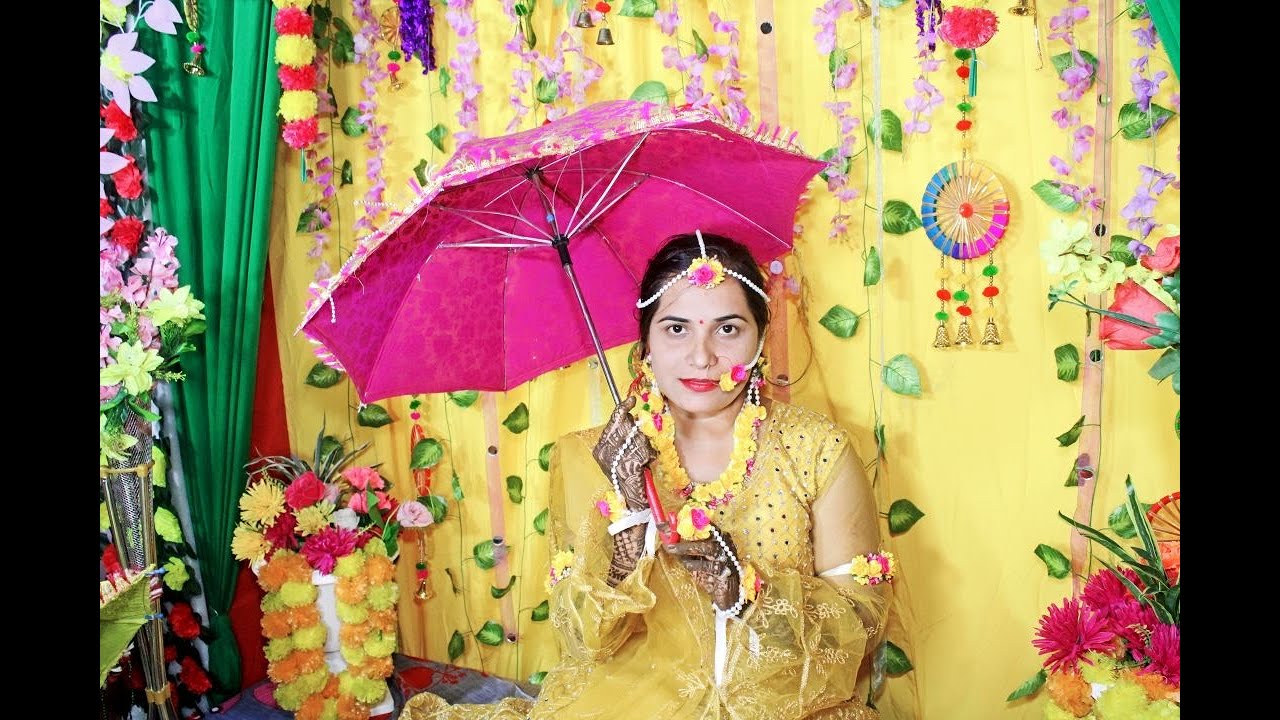 HALDI Shivam & Sakshi Marriage Videos