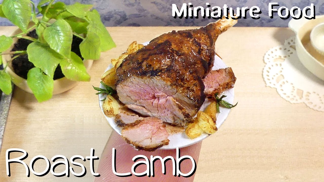 Miniature Easter Roast Leg Of Lamb Tutorial // Collab With Maive Ferrando