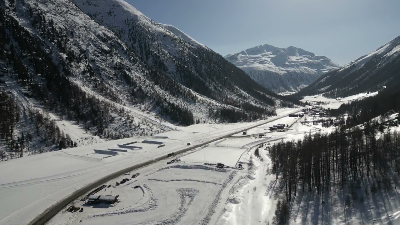 Circuito Livigno dall'alto