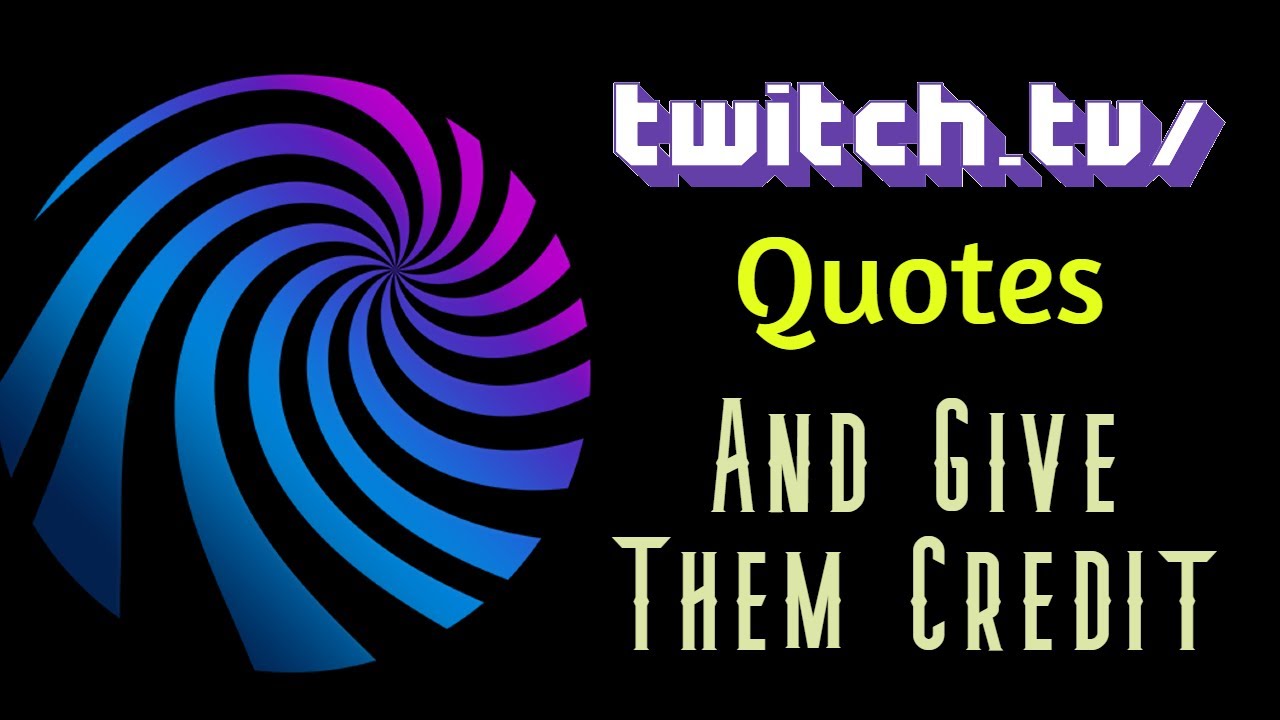 MinisterGold - Mix It Up Tutorial - Adding Quotes and Crediting the User