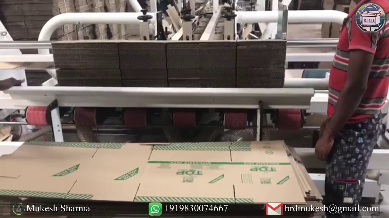 Full Auto Folder Gluer Machine