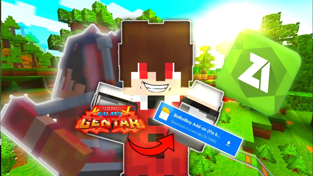 Inilah Cara Memasang Addons Boboiboy ke Minecraft!!? ||Minecraft Tutorial