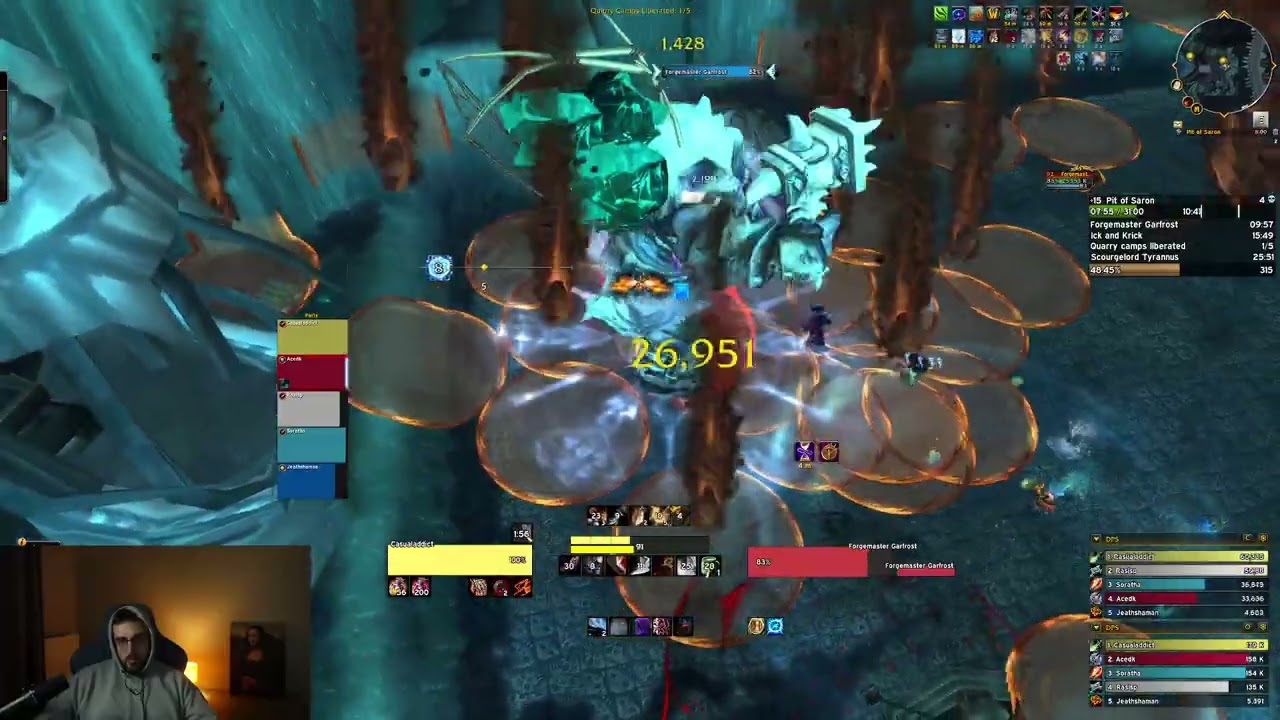 | TRICKSTER OUTLAW is BLASTING in MIDNIGHT BETA | +15 Pit of Saron | Casualaddict Rogue POV |