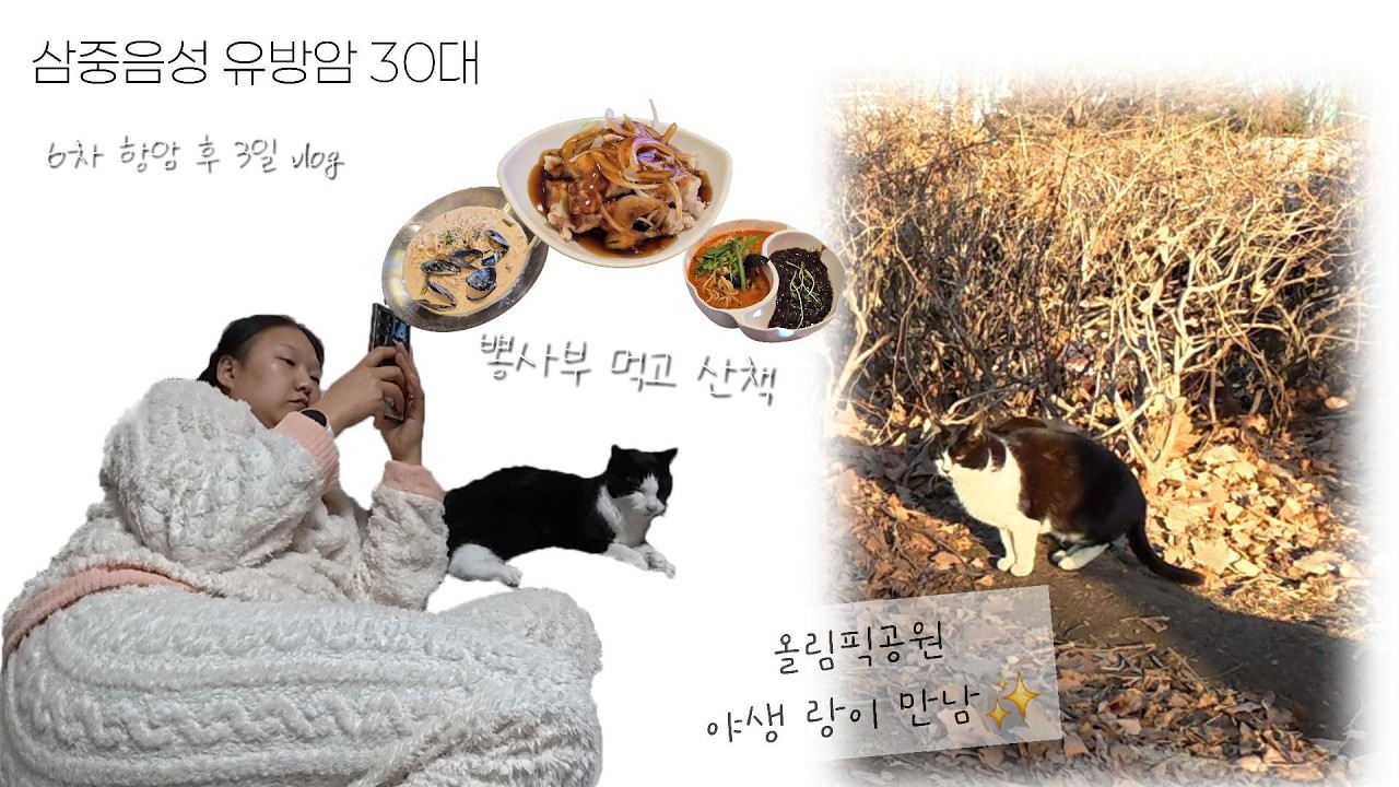 6차 항암 후 별거 없는 짧은 vlog