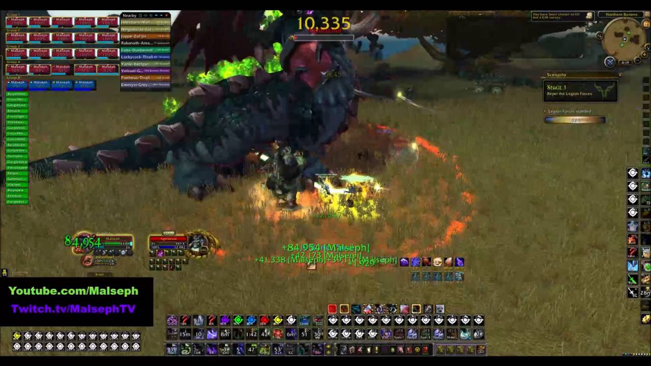 Legion Prepatch Invasions 3 | Multiboxer Malseph