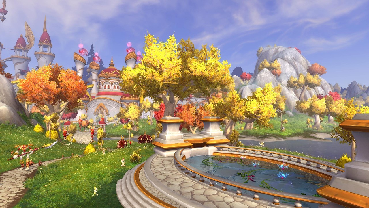 Sunstrider Isle. Burning Crusade / Midnight. Before/After. Остров Солнечного Скитальца до и после.