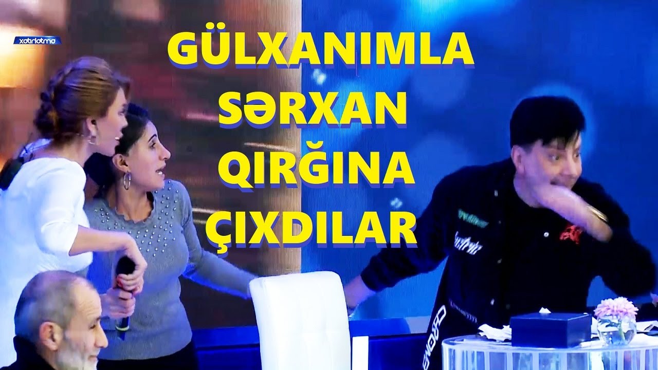 G&uuml;lxanım Sərxanla qırğına &ccedil;ıxdı! Bəsdir artislik elədin... / Seni axtariram 28.12.2023