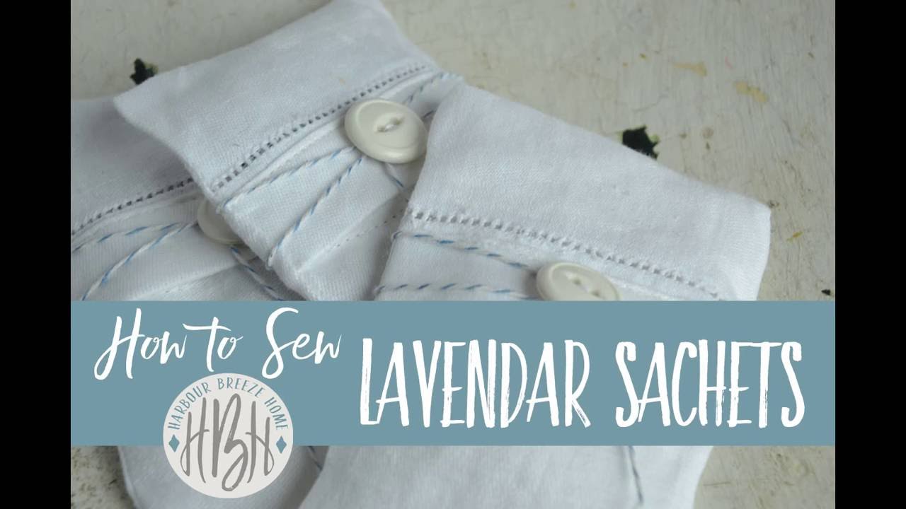 How to Sew Lavender Sachets
