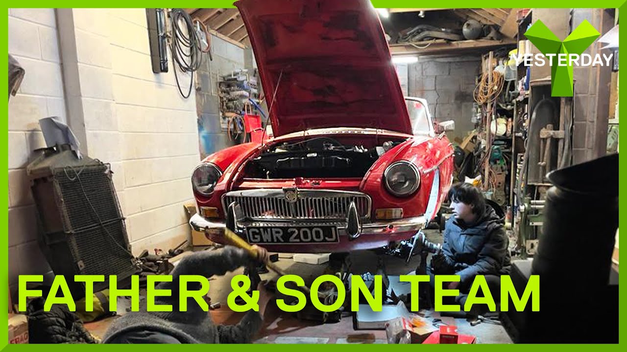 Father & Son Restore A 1970 MGB Roadster | Bangers & Cash: Restoring Classics | Yesterday