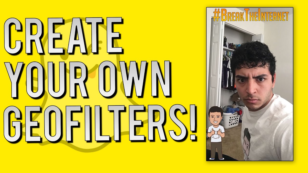 Snapchat Update - How to Make Your Own Personal Geofilters (On-Demand Filters)