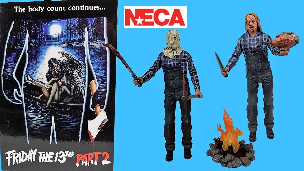 Neca Friday the 13th Part 2 Jayson Vorhees action figure Unboxing