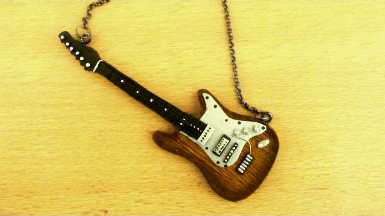 Polymer Clay Electric Guitar Tutorial