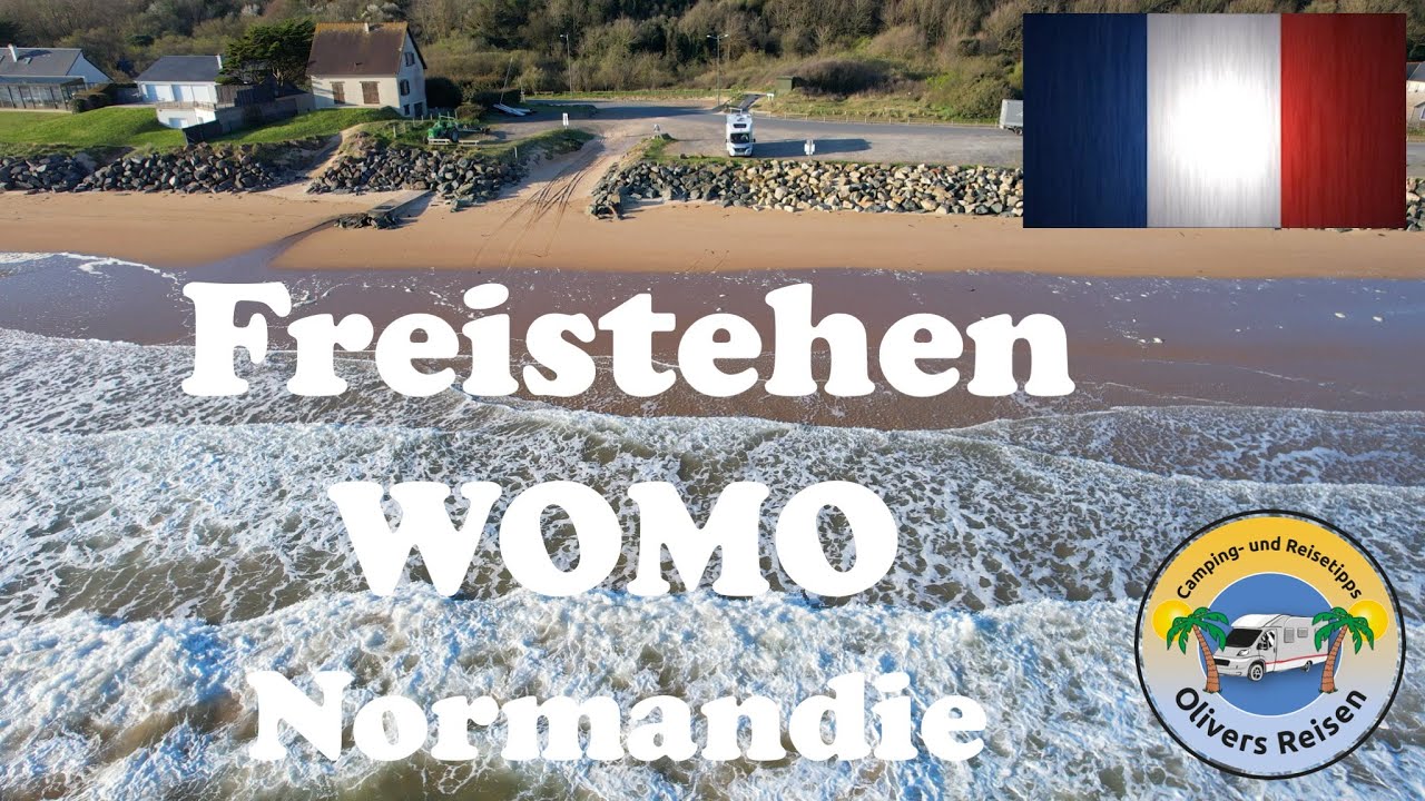 Rundreise mit dem Wohnmobil   Omaha Beach   Soldatenfriedhof