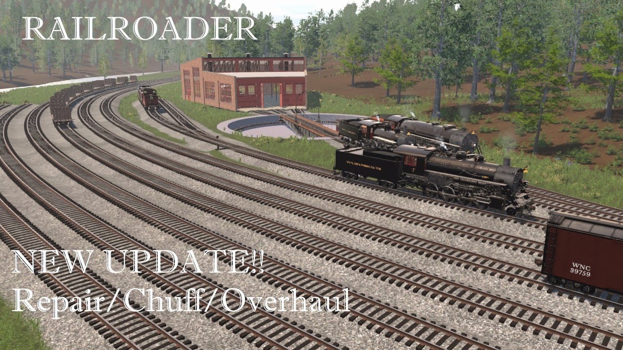 Обновление «Railroader»! Первый взгляд! Столько всего интересного!