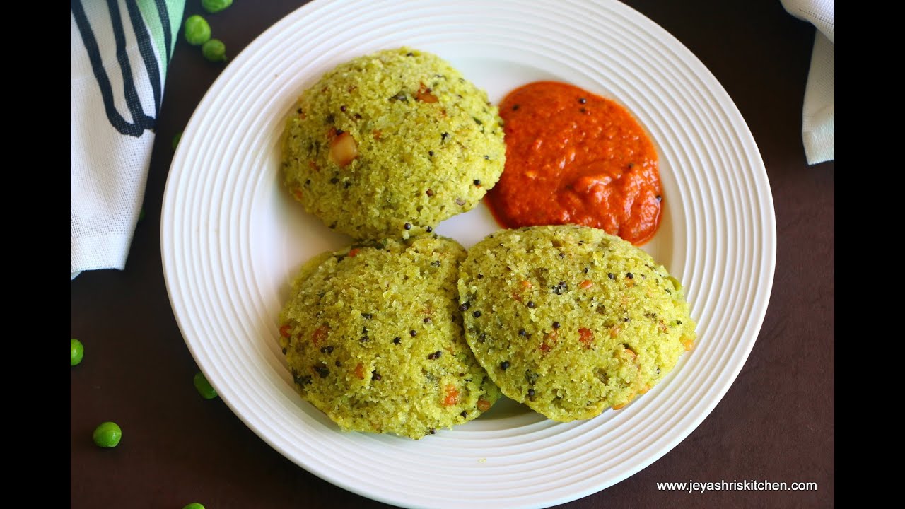 Green peas idli recipe - Instant Idli recipe - Pattani idli - Easy breakfast | dinner recipes