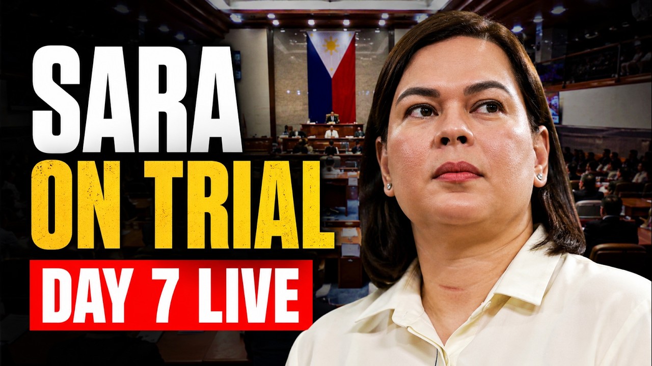 Sara Duterte Impeachment Trial LIVE | Day 7 Senate Hearing | Philippines Senate LIVE