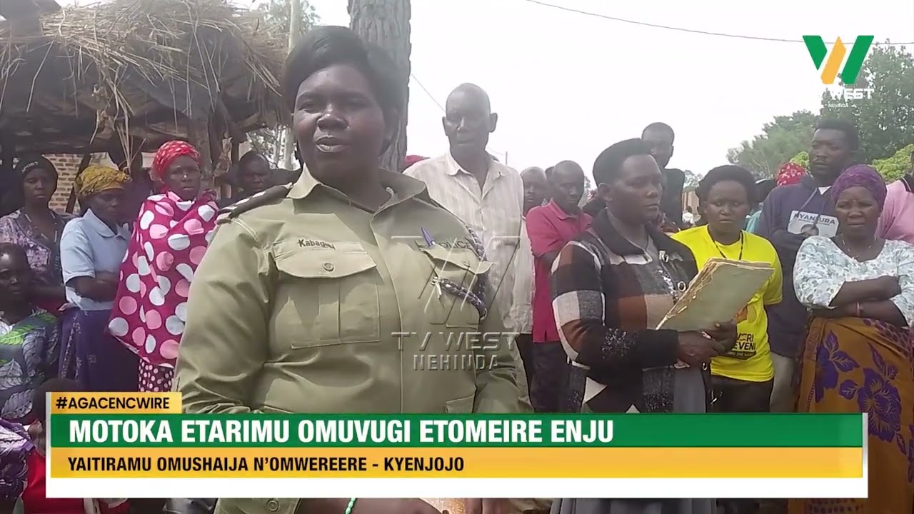 Agacencwire: Motoka etarimu muvugi etomeire enju yaitiramu n'omwereere - Kyenjojo