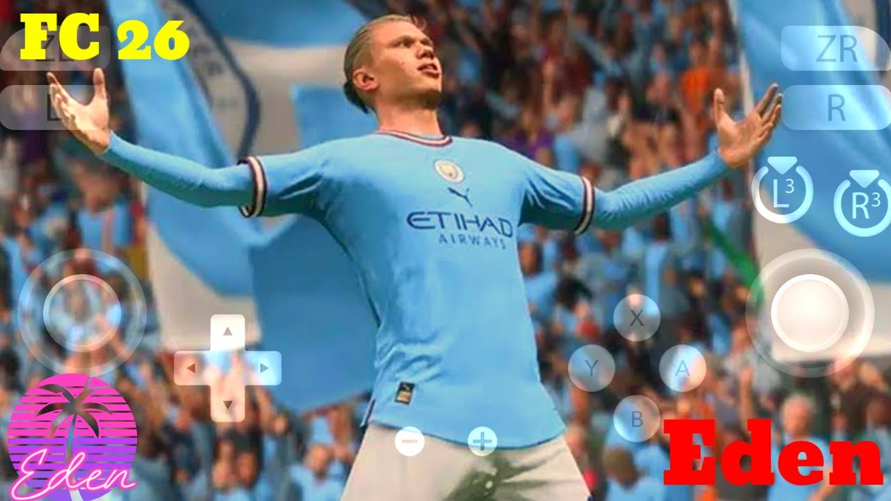 FIFA 23 на эмуляторе Eden Switch с модами EA FC 26 | Моды EA FC 26 для FIFA 23 | Eden Switch V4 rc4