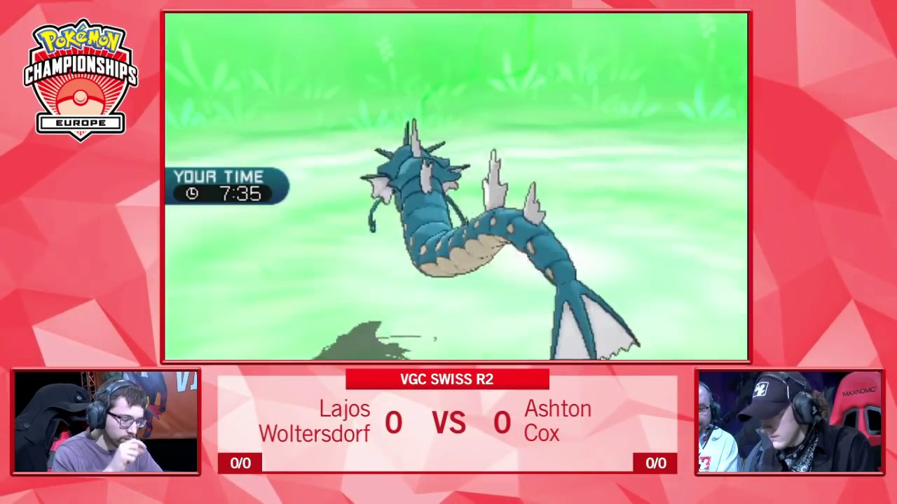Lajos woltersdorf vs Ashton cox - Pokemon VGC 2017 European International Championships