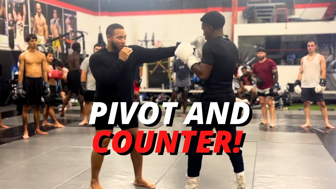 Boxing Partner Drill: Pivots to Set Up Counters! | Longo’s MMA Boxing Class 