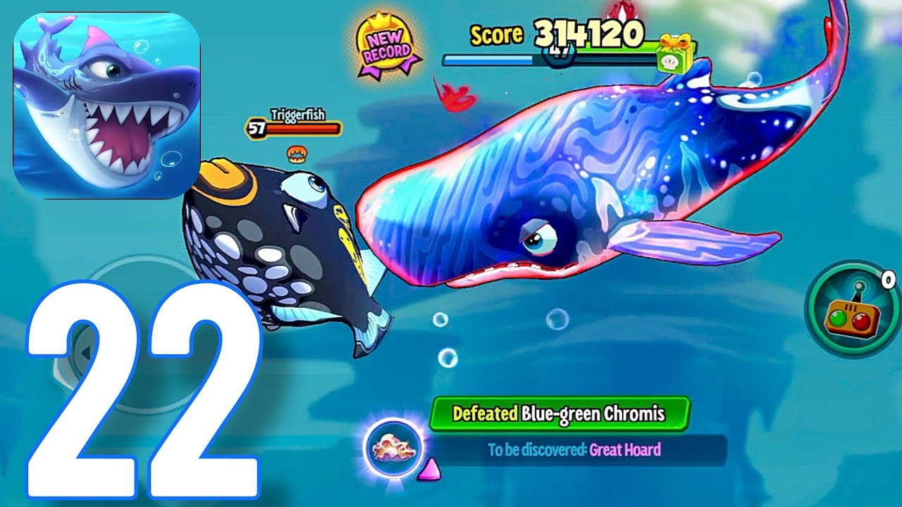 Fish Eat Fish.io — Прохождение игры, часть 22 — Vortex Leviathan (iOS, Android)