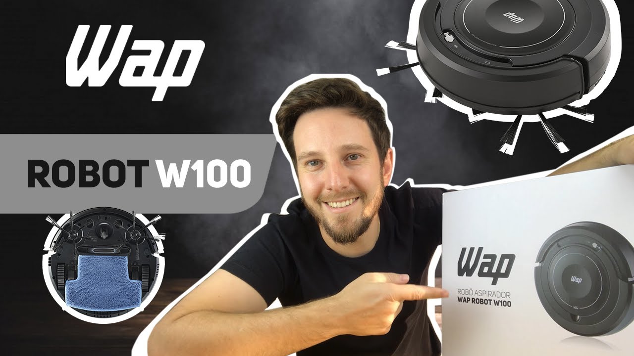 TUDO sobre o Robô Aspirador WAP ROBOT W100 | ACADEMY