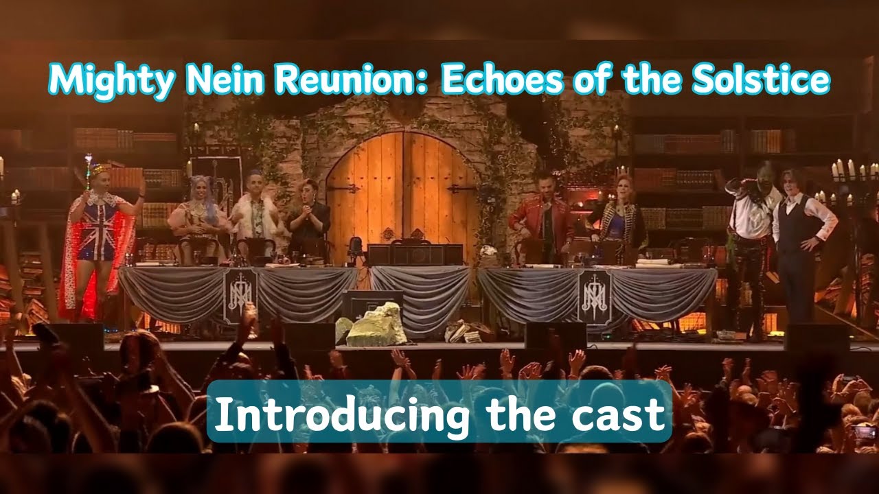 Introducing the cast | Mighty Nein Reunion: Echoes of the Solstice