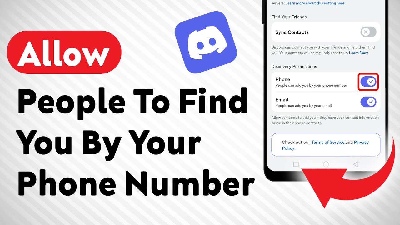 How to Allow People To Find You By Your Phone  Number on Discord (Updates)