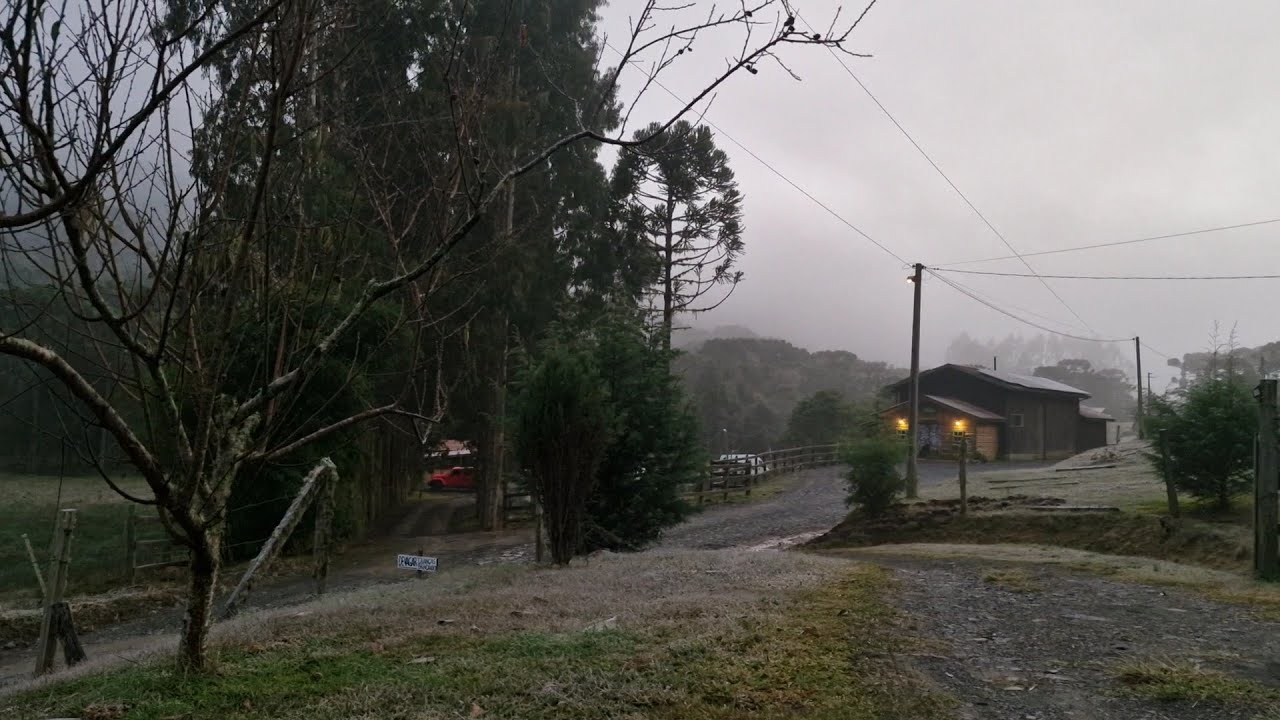 Rotina abaixo de zero em Urubici, Santa Catarina
