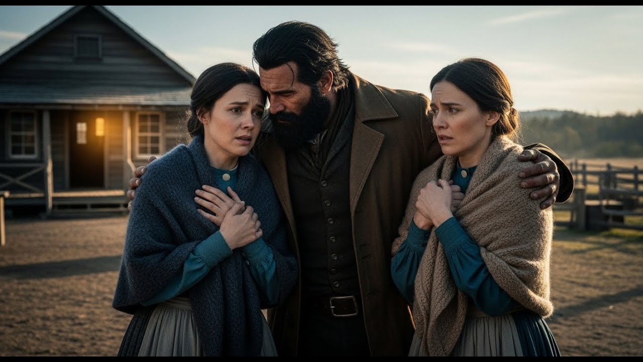 “Can We Stay Tonight?” The Poor Widow Asked — The Mountain Man Opened His Cabin And His Heart