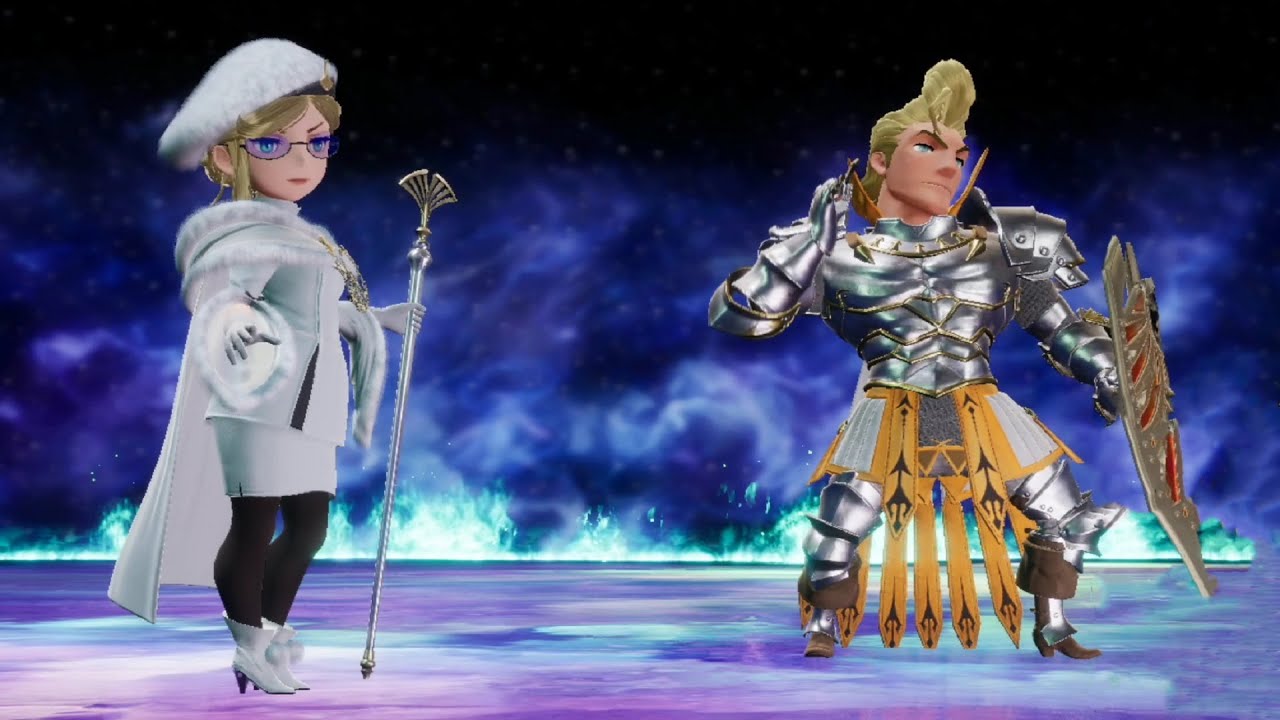 Bravely Default 2 - Selene and Dag Boss Fight
