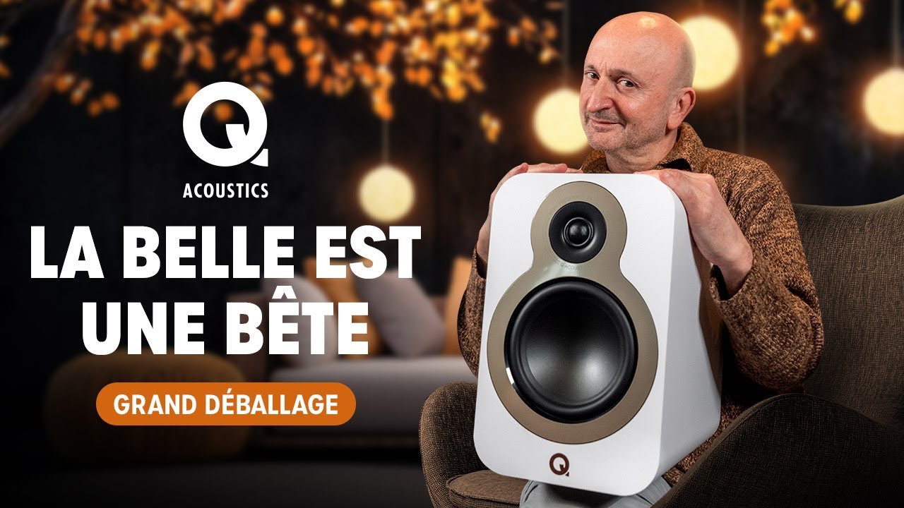 Enceintes Q Acoustics 3030C - Le Grand Déballage avec PP Garcia