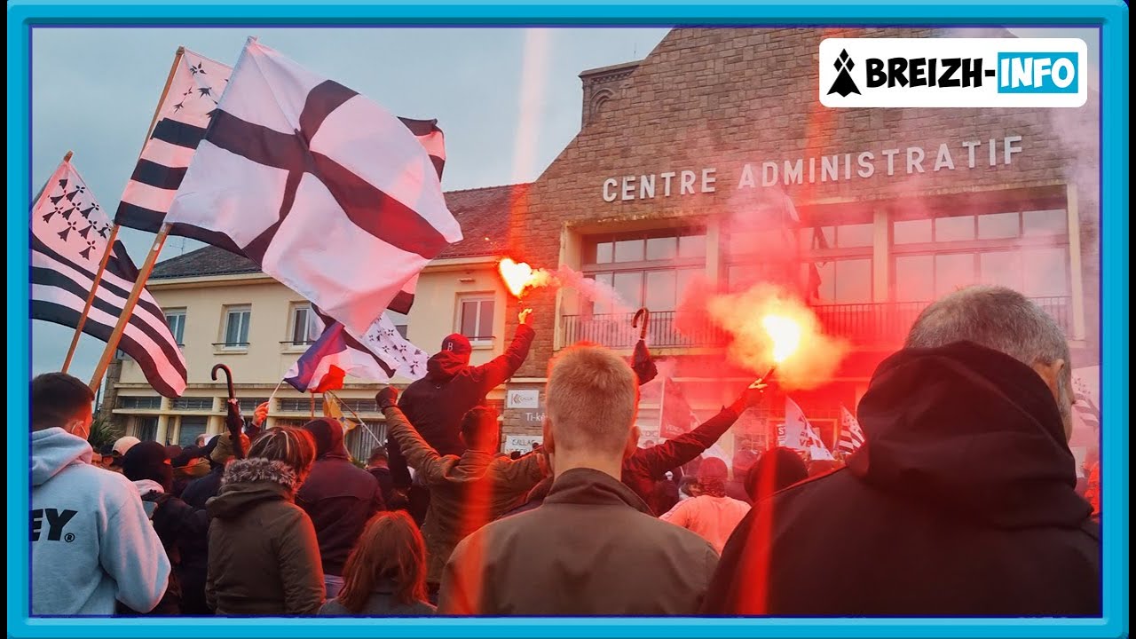 Manifestation du 5 novembre à Callac contre le projet Horizon