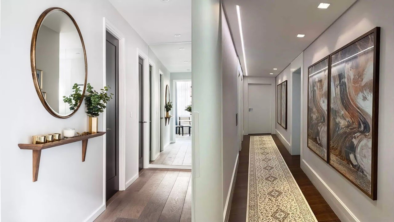 IDEIAS SIMPLES PARA DECORAR O CORREDOR