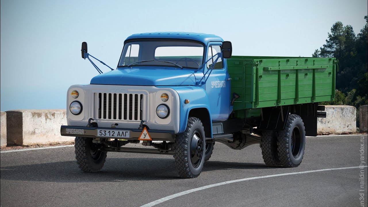 Работаю говновозом на грузовом автомобиле ГАЗ-53 Motor Depot