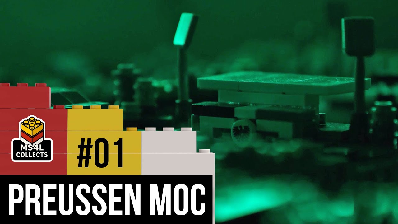MS4L collects #01 - MOC Preu&szlig;enstadion M&uuml;nster - Klemmbausteine