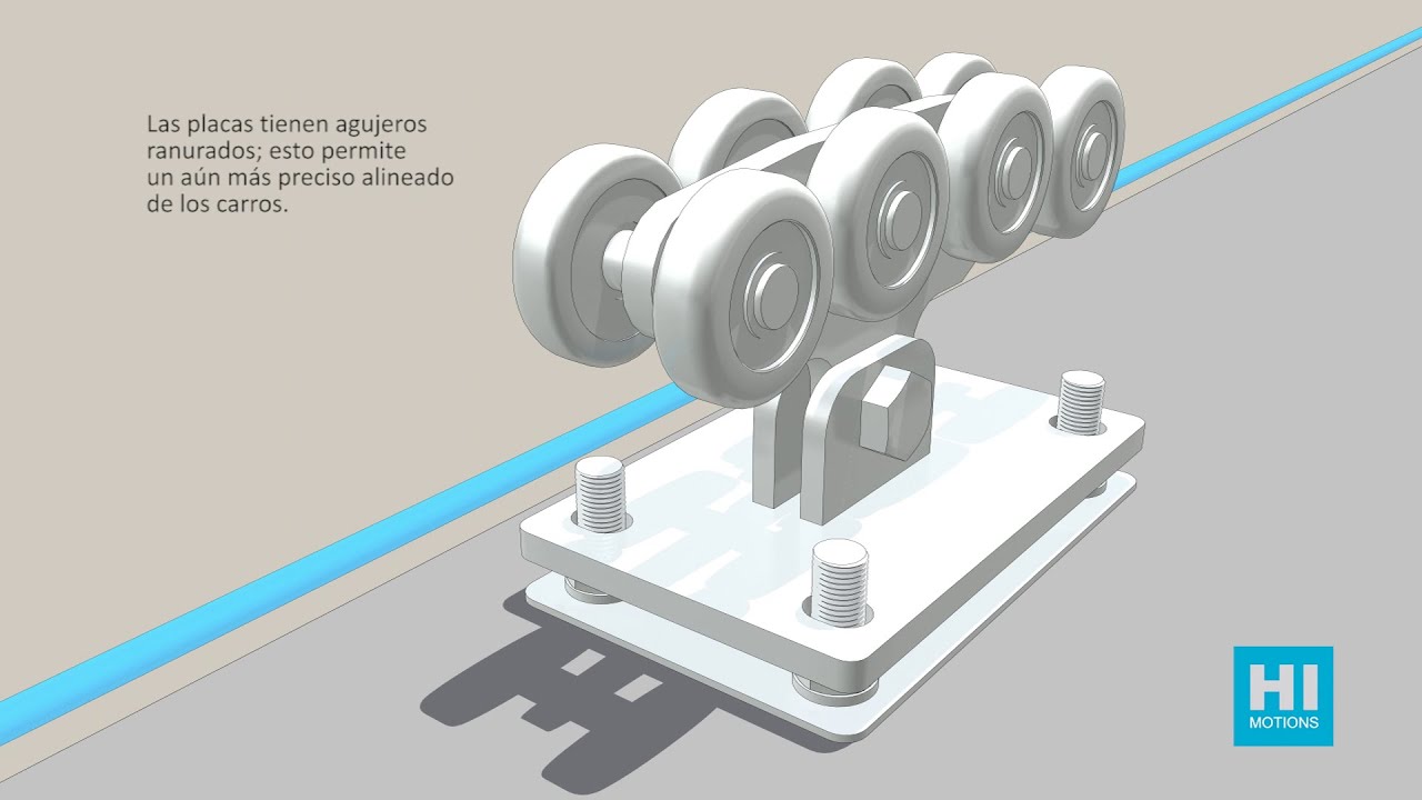 Hi-Motions: Cantilever system, puerta corredera autoportante