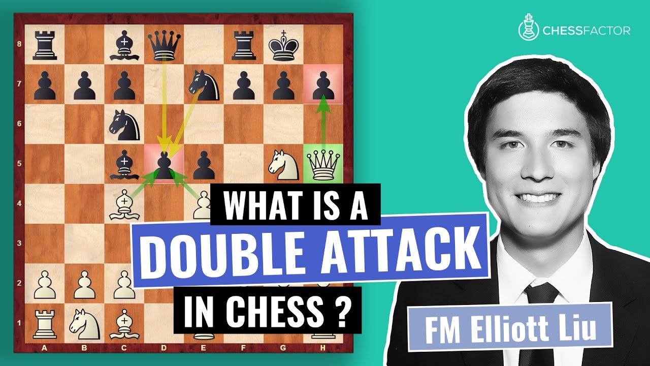 What is a Double Attack in Chess? | Chess Fundamentals | FM Elliott Liu