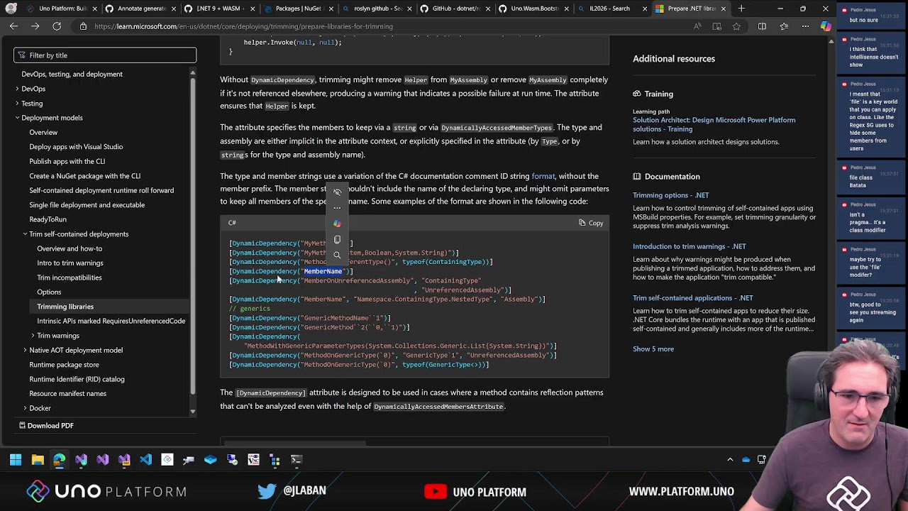 Uno Platform Live Coding
