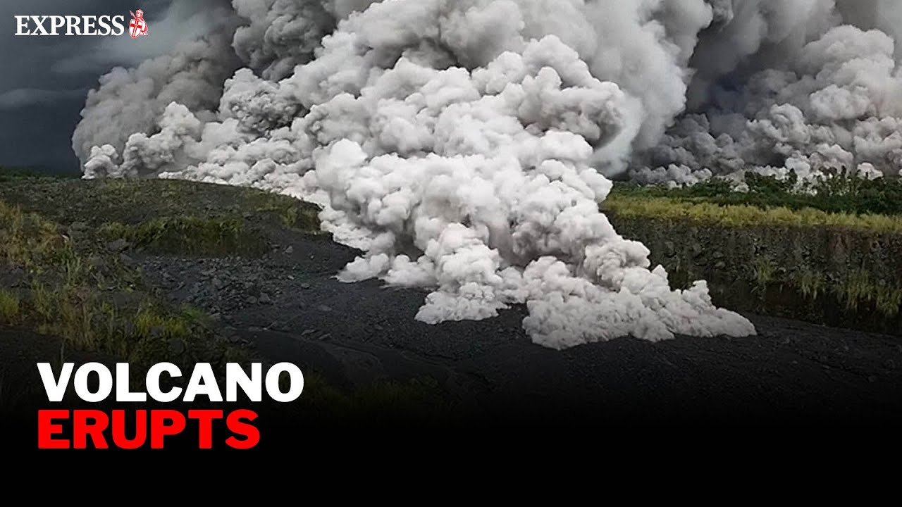 Indonesia in chaos as volcano erupts prompting MASS EVACUATIONS