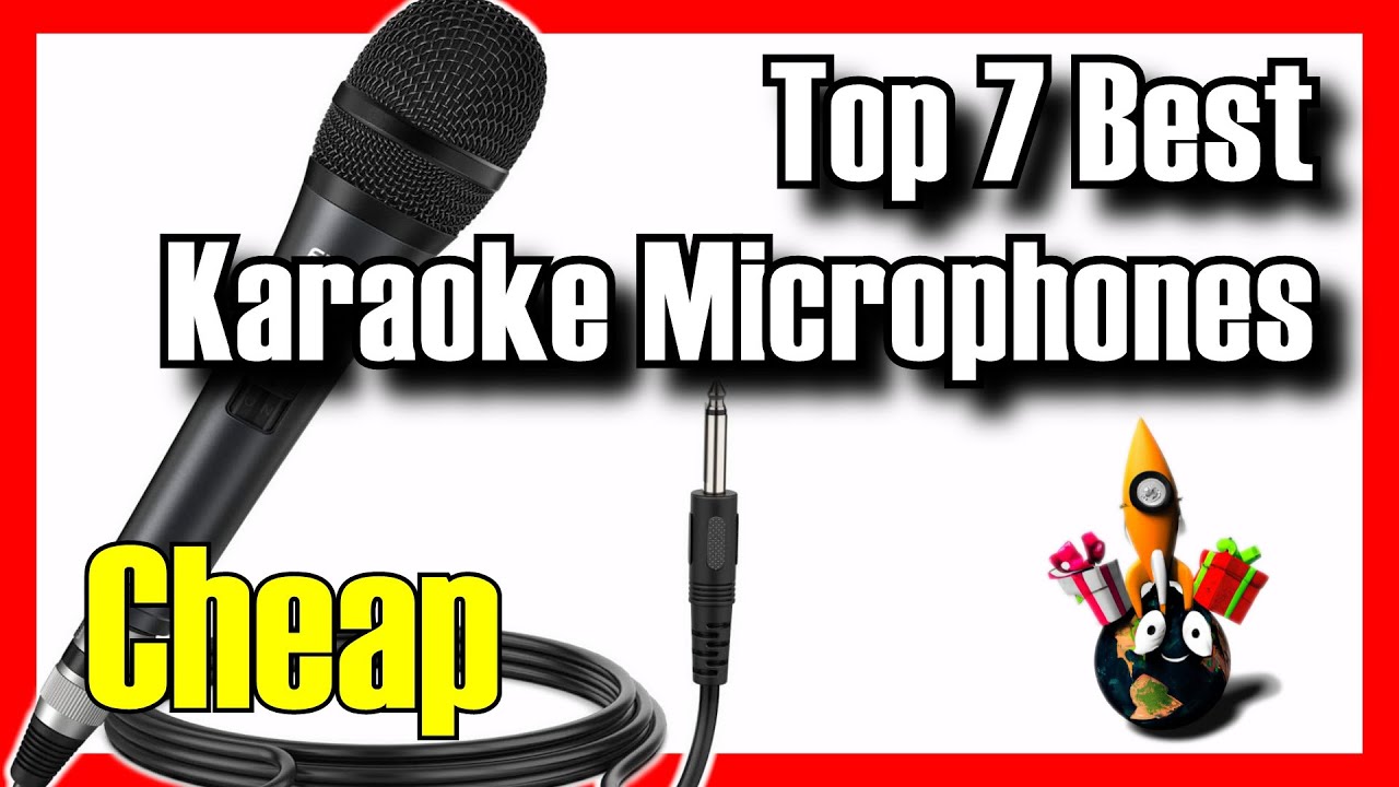 🎤🔥 ТОП-7 ЛУЧШИХ бюджетных микрофонов для караоке на Amazon [2025] ✅ [Дешёвый] Микрофон для пения ...