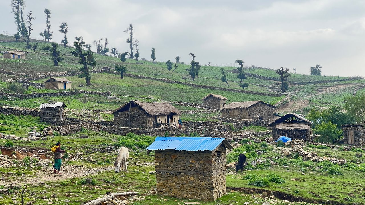 Life Against Nature’s Challenges in a Nepali Mountain Village | IamSuman