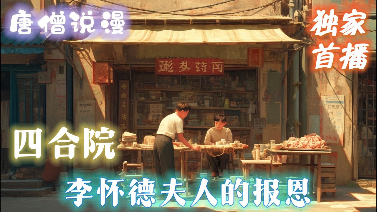 《四合院：李懷德夫人的報恩》#穿越 #有聲書 #有聲小說  #有声小说#四合院#小說 #漫畫小說