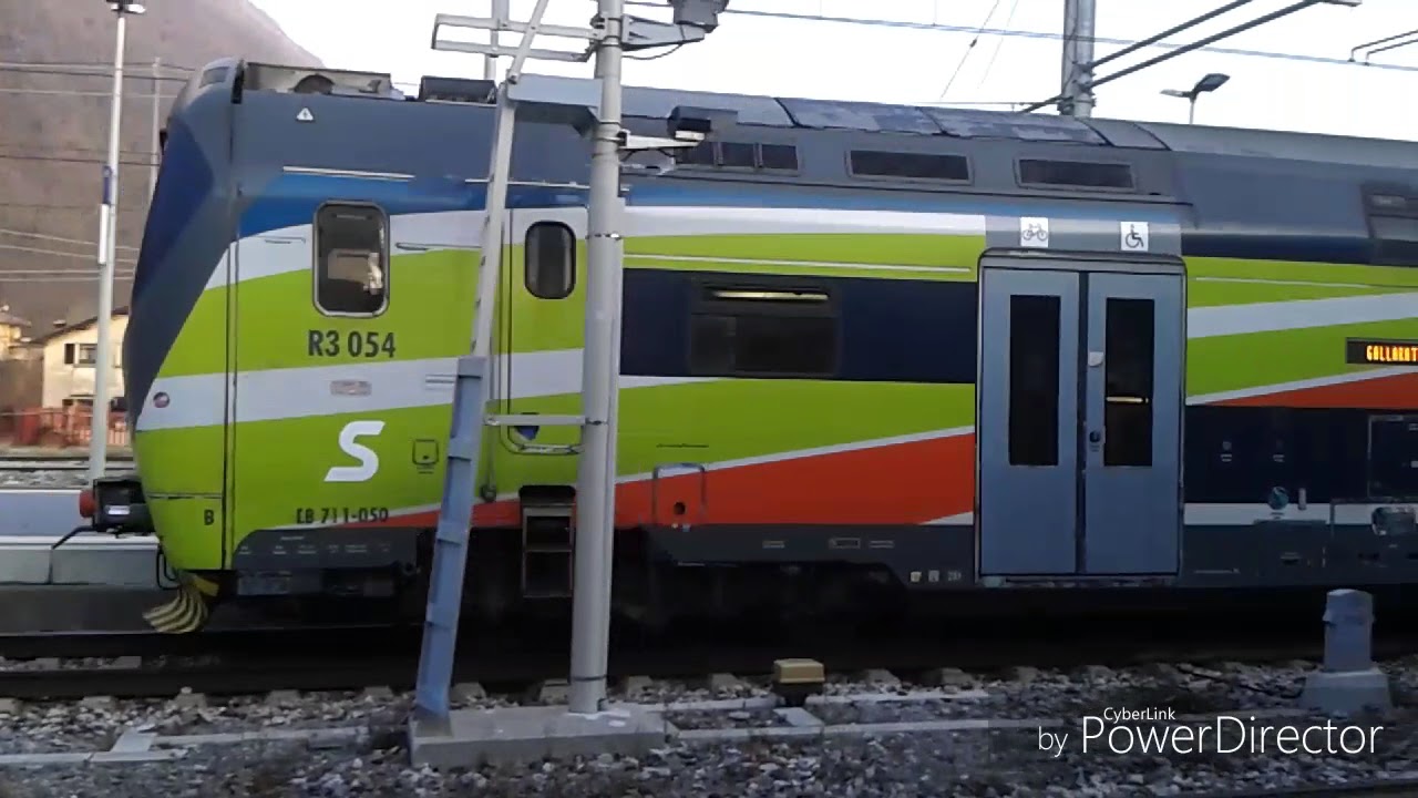 TSR treno servizio regionali circolanti sulle linee Gallarate Luino e Milano Cadorna Laveno Mombello