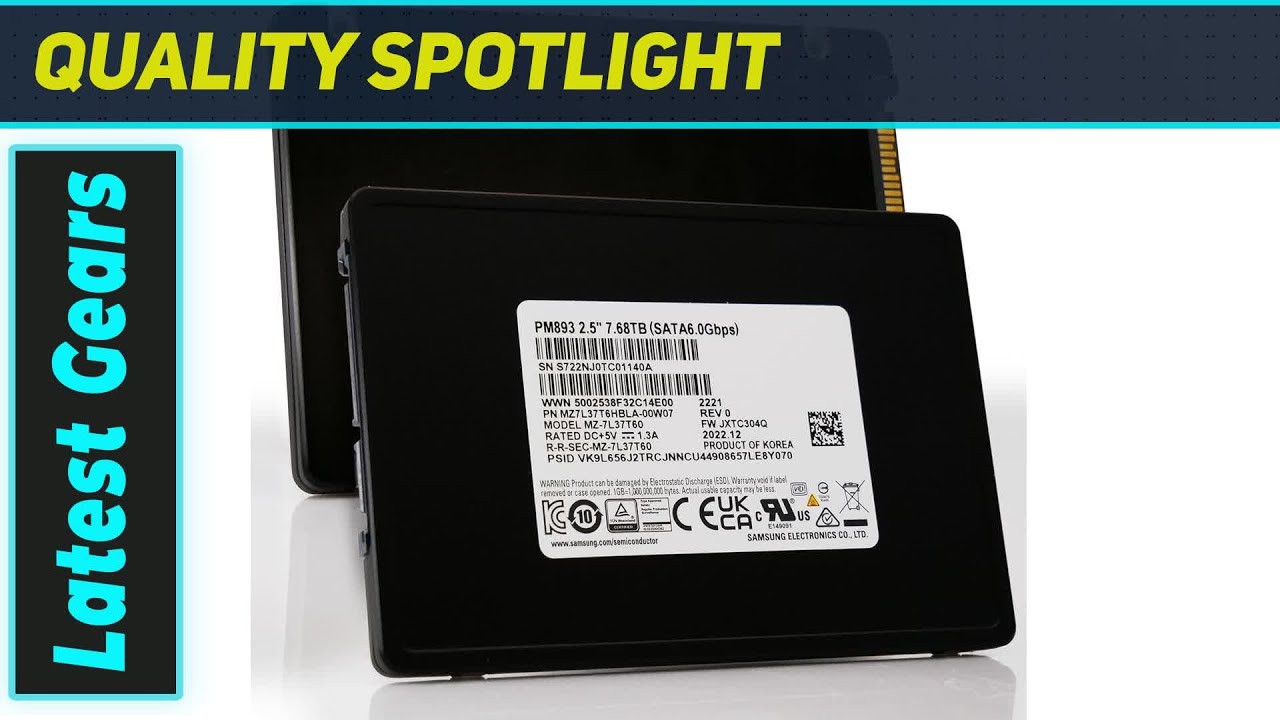 Samsung PM893 7.68TB SSD: Best SATA Upgrade?