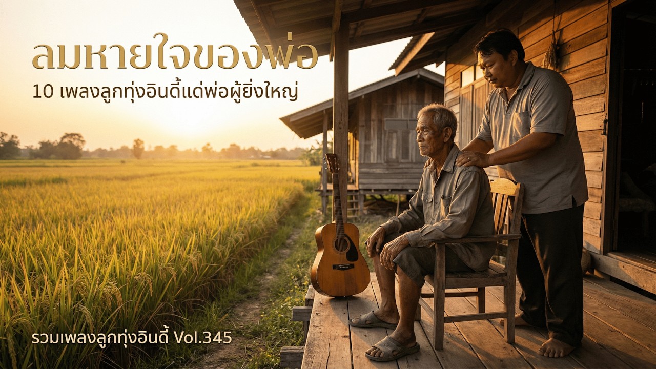 รวมเพลงลูกทุ่งอินดี้ Vol.345 👨 ลมหายใจของพ่อ | 10 เพลงหลังโค้งของพ่อ ตอบแทนพ่อ (2026)