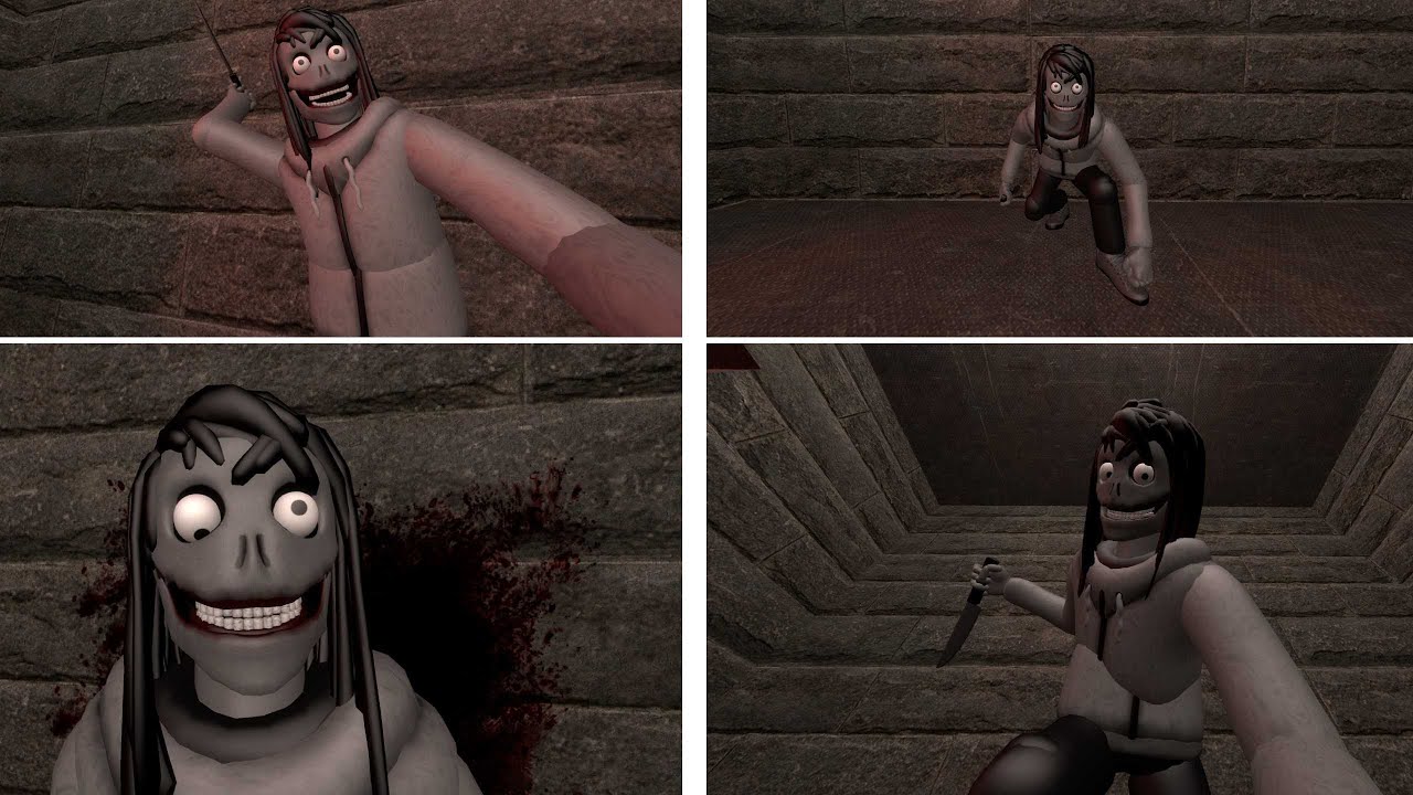 Jeff The Killer Is finally Here In Gmod [DrGBase] Pillar Chase 2 Nextbots Update