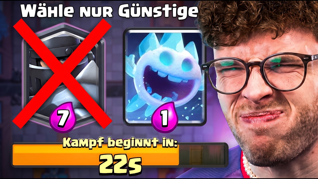😱🤯NUR G&Uuml;NSTIGE KARTEN W&Auml;HLEN in CHAOS 2.0... (Platz 1?) | Clash Royale Deutsch
