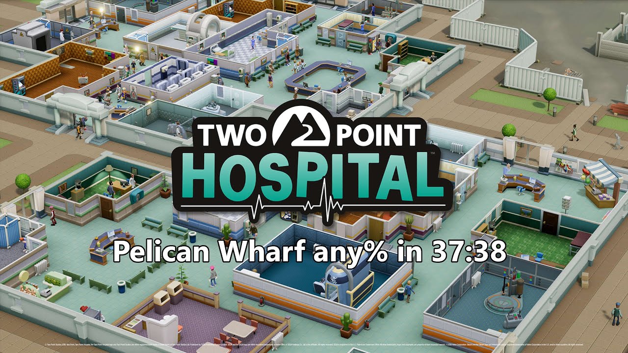 Two Point Hospital (Pelican Wharf) any% in 37:38 [WR Speedrun]