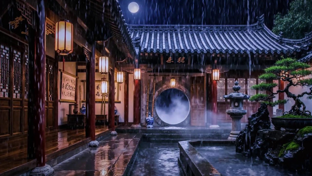 You Won’t Last 10 Minutes Awake… Heavy Rain & Thunder (ASMR Night Ambience)